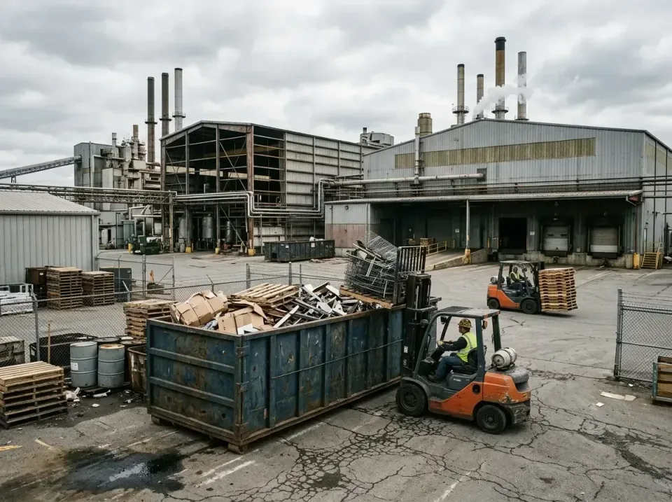 industrial-factory-scrap-conta-003 — frequently asked questions, Cheap Roll-off Dumpster Rentals in Happy Valley, CA